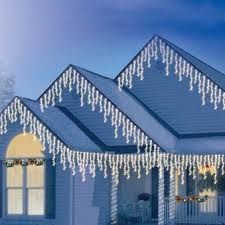 Whether you put them on your gutter or in your. Icicle Christmas Lights These Are My Favorite Lights Outdoors Icicle Christmas Lights Christmas Lights For Sale Christmas Lights