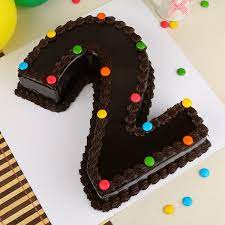 A visually stunning birthday cake, inspired by the classic icebox cake. Number Chocolate Cake Myflowertree