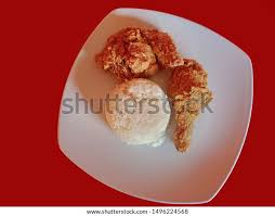 Nasi Ayam Kentucky Sedang