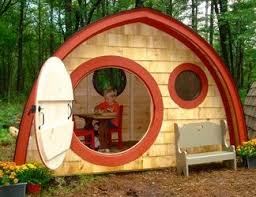The Little Merry Hobbit Hole Ships As A Kit Pricing Starts At 1 495 Http Www Hobbitholestore Com Play Houses The Hobbit Hobbit House