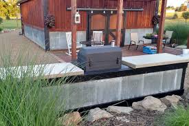 Are diy concrete countertops easy to make? Creating An Inexpensive Outdoor Kitchen With Concrete Countertops