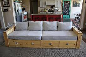 Modern Wood Storage Sofa Built In Couch Furniture Furniture Plans