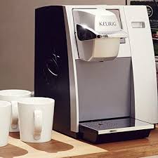 Amazon Com Keurig K155 Office Pro Coffee Maker Brewer One Size Silver Single Serve Brewing Machines Kitchen Dining