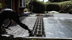 With all its bumps, cracks, and crevices, a concrete driveway can be a pain to paint. Imprinted Concrete Dublin Imprint Concrete Dublin