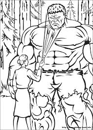 Check out the top 20 such fantastic hulk coloring sheets that depict his different moods and actions. Hulk Coloring Picture