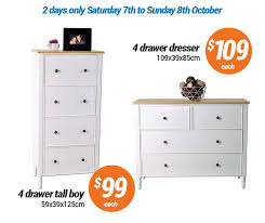 This natan 5 drawers tallboy wil. Cheap As Chips 2 Day Sale This Weekend You Can Save 50 Facebook