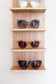 Renter Friendly Diy Sunglasses Holder For End Of Summer Storage Ctrl Curate Diy Sunglasses Holder Sunglass Holder Diy Sunglasses