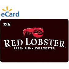 Product title red lobster egift cards average rating: Red Lobster 25 Gift Card Email Delivery Walmart Com Walmart Com