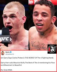 Ian Garry reacts to the news of his fight against Carlos Prates 👊💥💪