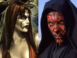 Looking at the similarities between their facial tattoos, I am not at all  surprised they retconned Maul to be from Dathomir : r/StarWarsEU
