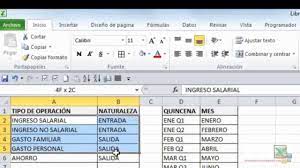 Flujo De Caja Personal En Excel 2010 Finanzas Personales Finanzas Estados Financieros