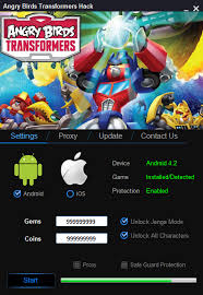 An unlocking code found in any of the angry birds transformers jenga toys . Angry Birds Transformers Hack Android Ios Angry Birds Transformers Angry Brids