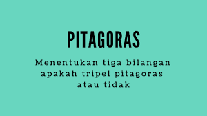 Cara Menentukan Tiga Angka Tripel Pitagoras Atau Tidak Solusi Matematika