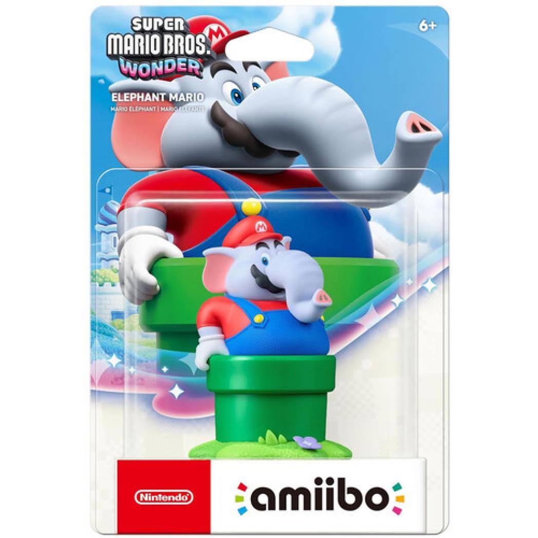 Nintendo amiibo Elephant Mario Super Mario Bros. Wonder Series