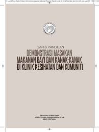 Berikut adalah 21 buah untuk. 01 Layout Buku Garis Panduan Demonstrasi Masakan Makanan Bayi Dan Kanak Kanak Di Klinik Kesihatan Dan Komuniti