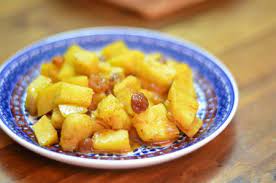 Enjoy this easy carrot salad with raisins along with a family meal or holiday dinner. Moroccan Sweet Potato Salad With Cinnamon And Honey
