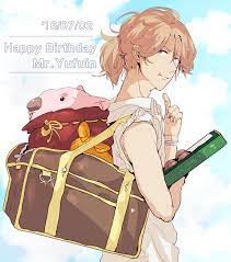 binan koukou chikyuu buei bu love yufuin en by サムギョプサム on pixiv イラスト お誕生日おめでとう 防衛