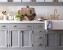 Dark Grey Cabinets With Gold Hardware