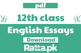 12th class english guide sindh text board ratta. 2nd Year English Essays Notes 2021 Pdf Fsc 12th Class Essays Ratta Pk