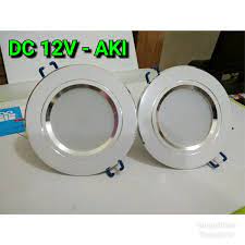 Spesifikasi dari flashlight 21 led ini adalah alumunium body, led life time 100000 jam. Jual Lampu Led Dc 12v Volt 3w Watt Downlight Aki Accu Solar Cell Panel Surya Di Lapak Gegostore Bukalapak