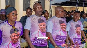 Exclusive photos from the Service of Songs for the late Elder Chief David  Nane Pere (JP), former Chairman of Warri South West Local Government Area,  held at his residence