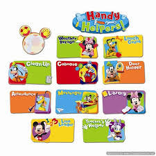 Mickey Mouse Clubhouse Handy Helpers Job Chart Mini Bulletin