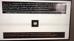 Rmc sport 100% digital en streaming sur tablette, smartphones, ordinateurs et tv connectées. Orange Les Chaines Altice Coupees Le 05 09
