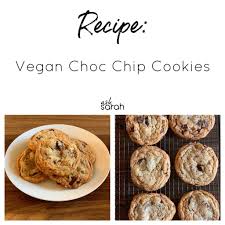 For the cookies to stay chewy, they need to be left on the cookie sheet until cool. Recipe Vegan Chocolate Chip Cookies Ask Sarah