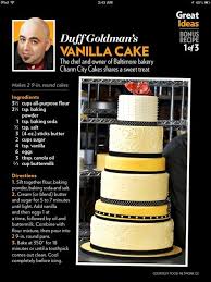 Duff Goldman S Vanilla Cake Recipe Cake Recipes Recipes Vanilla Cake Recipe