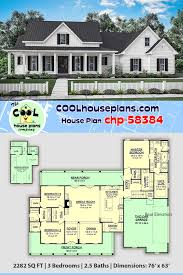 2 of 13 lakeside farmhouse, plan #2007. Pin On Wrap Around Porch House Plans
