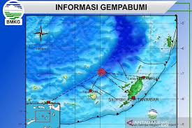 Gempa terkini di wilayah indonesia dengan magnitudo lebih dari atau sama dengan 5.0. Bmkg Mutakhirkan Gempa Laut Banda Jadi Magnitudo 6 9 Antara News