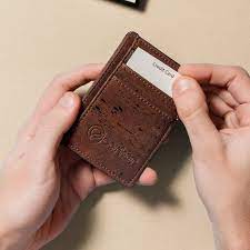 Cork Wallet Men Women Vegan Wallet Rfid Non Leather Men S Etsy Mens Wallet Minimalist Vegan Wallet Cork Wallet