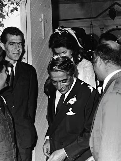 After two years of ugly legal wrangling following Aristotle Onassis' death  in spring 1975, Jackie Kennedy Onassis sat across from his daughter  Christina and negotiated a settlement that would define the rest