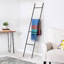 Diy blanket ladder for less than $5 in lumber!!!! Gracie Oaks Entryway Blanket Ladder Reviews Wayfair