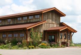 The green patina protects the metal from further weathering. R Panel Pbr Panel Exposed Fastener Metal Roof Wall Panels