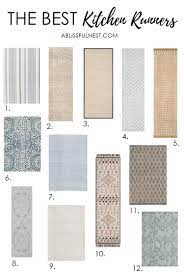The good news about adding a rug like this one is that it will fit. The Best Kitchen Runners A Blissful Nest