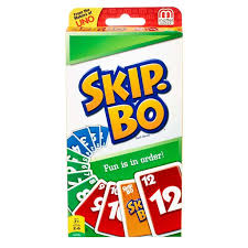 Bi8742 fichas bajo relieve espesor de la ficha 0.4 cm ( referencia : Skip Bo Ultimate Sequencing Card Game For 2 6 Players Ages 7y Walmart Com Walmart Com