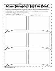 All worksheets are created by experienced and qualified teachers. Anger Management Worksheets