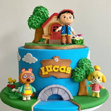 Oc S Kitchen On Instagram Animal Crossing Cake Animalcrossing Animalcrossingcakes Animalcrossingcake Littlemissocskitch Animal Crossing Animals Instagram