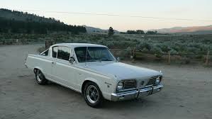 Image result for White 1966 Barracuda