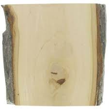 Basswood Bark Trimmed Wood Plaque Hobby Lobby 666800 Wood Plaques Wood Crafts Wood
