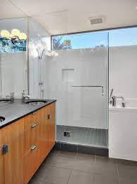 Horizontal Window Window In Shower Bathroom Design Modern House