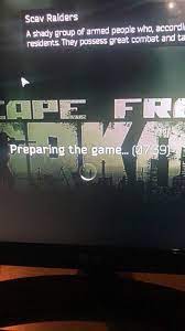 The great escape at the moment. Playing The Game Is Impossible Since 12 General Game Forum Escape From Tarkov Forum