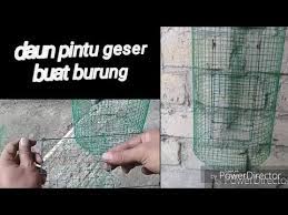 Sekali lagi, untuk model kandang yang rumit misal untuk peternakan dalam skala yang besar, sangat dianjurkan untuk langsung berkonsultasi dengan tukang yang sudah berpengalaman. Cara Membuat Pintu Geser Buat Sangkar Burung Dari Payung Bekas Youtube