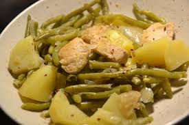 Haricots Verts Pommes De Terre Poulet Cookeo