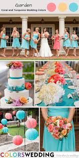 Coral and yellow beach wedding in spain photographed by miguel varona. Colors Wedding Best 8 Coral And Turquoise Wedding Color Ideas