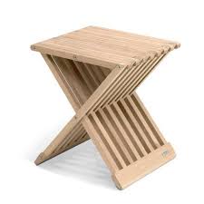 Skagerak Fionia Stool Folding Chair Oak Klapphocker Hocker Klapphocker Holz