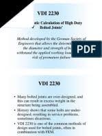 Check spelling or type a new query. Vdi Guidelines Systematic Calculation Of High Duty Bolted Joints Joints With One Cylindrical Bolt