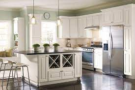 We installed the ash wood door front cabinets (frames are unknown wood and sides are particle board) but not ash). Homecrest Cabinet Reviews Making Cabinets More Accessible Barter Design Home Furniture Products