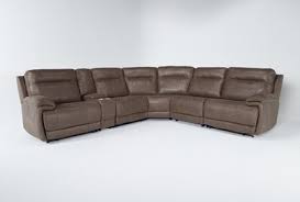 Free delivery & warranty available. Wallace Light Brown Zero Gravity 6 Piece 138 Power Reclining Sectional With Power Headrest Living Spaces